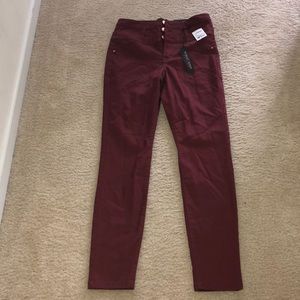 Burgundy Pants
